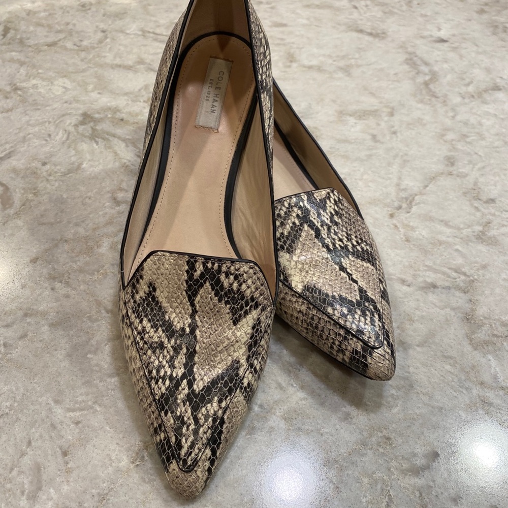 Women’s Cole Haan Snakeskin shoes